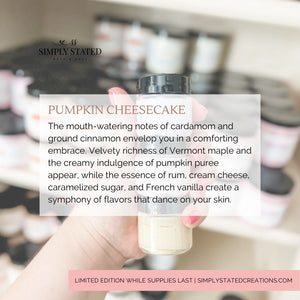 Sample Body Creme Fall Collection