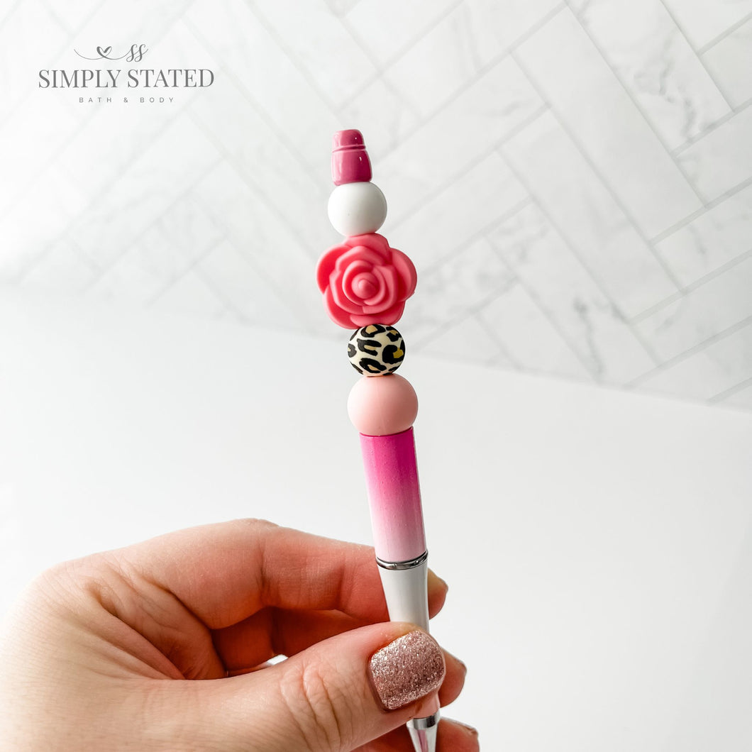 Pink Flower Pen