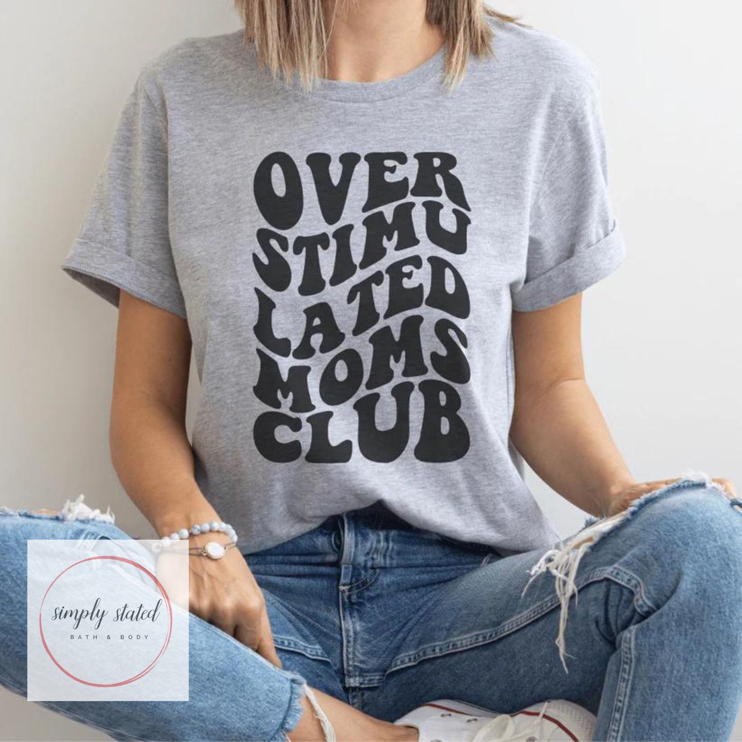 Overstimulated Moms Club T-Shirt