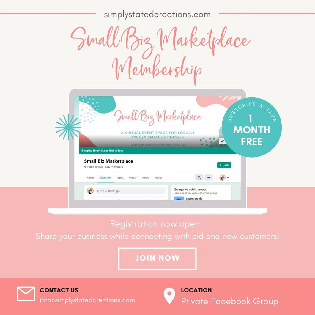 Small Biz Marketplace Vendor Membership